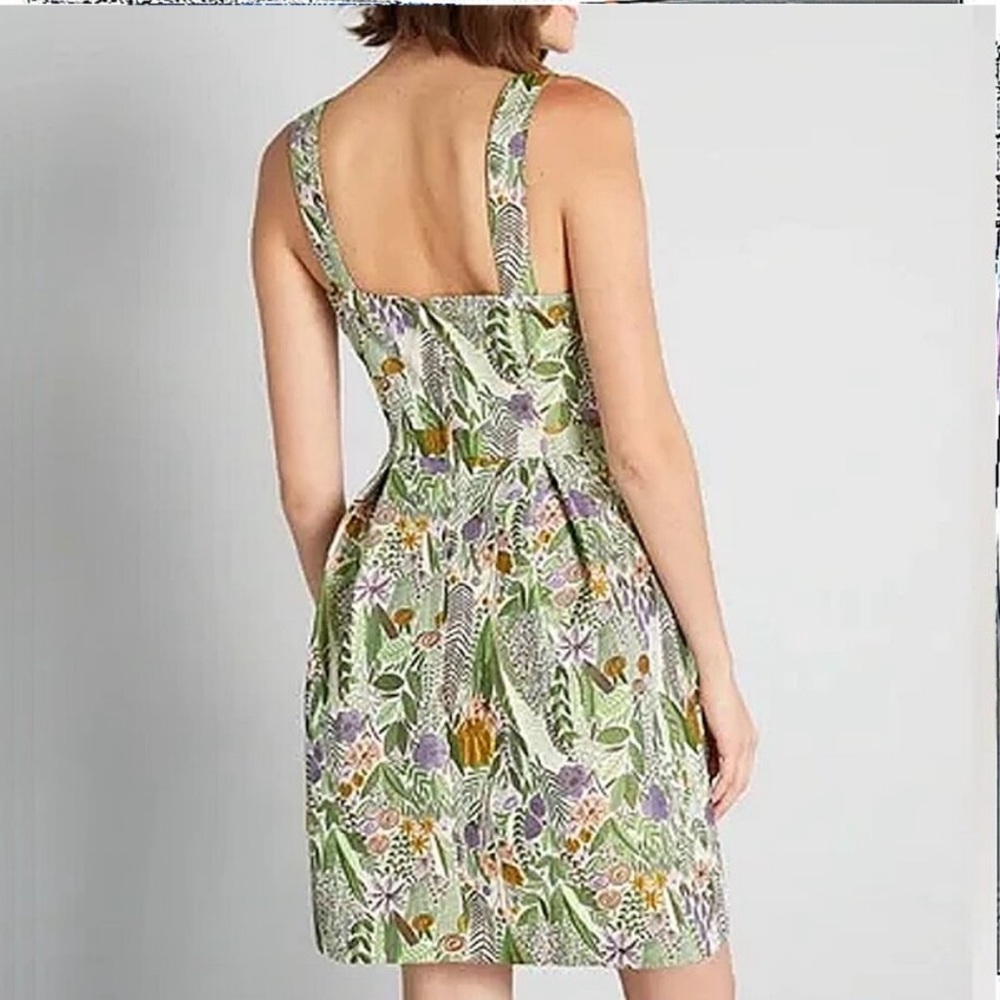 ModCloth Spring Garden Fling Fit and Flare Dress 18W - Picture 3 of 8